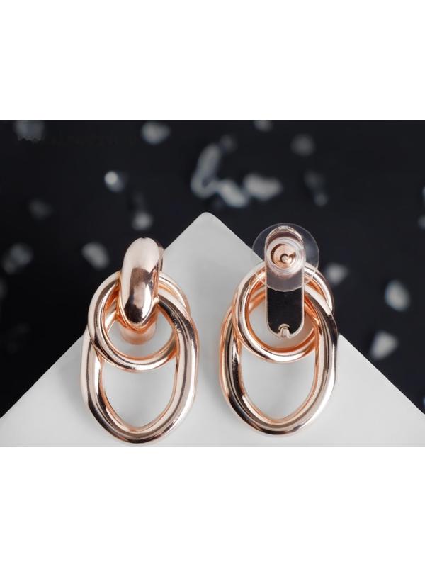 Серьги металл 