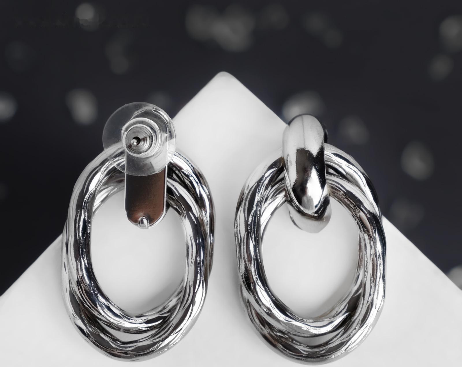 Серьги металл 