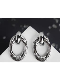 Серьги металл 