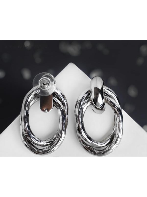 Серьги металл 