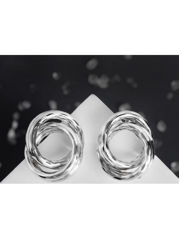 Серьги металл 