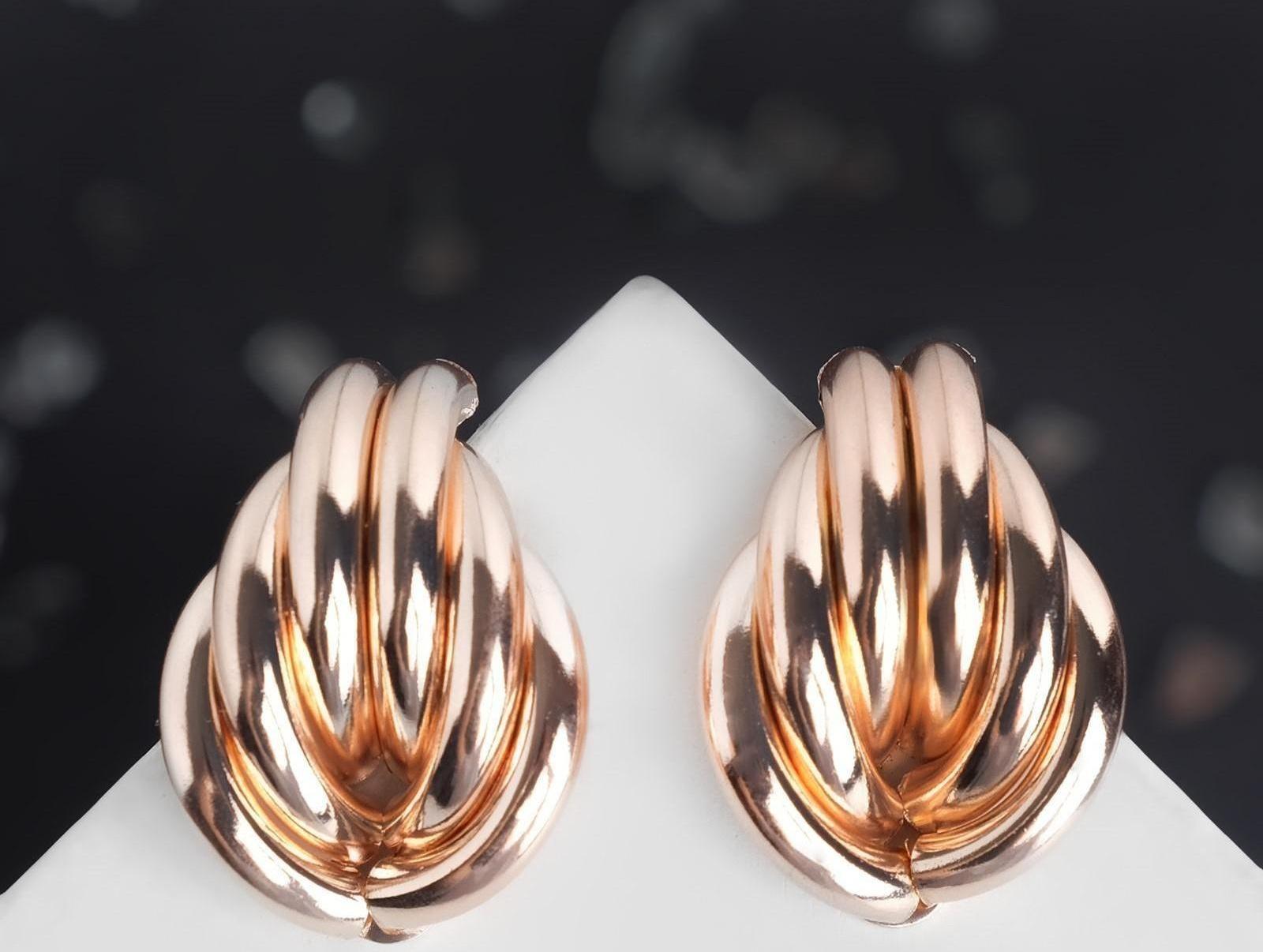 Серьги металл 