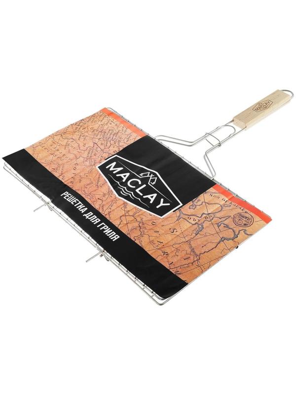 Решётка-гриль для мяса Maclay, нержавеющая сталь, размер 42 × 25 см