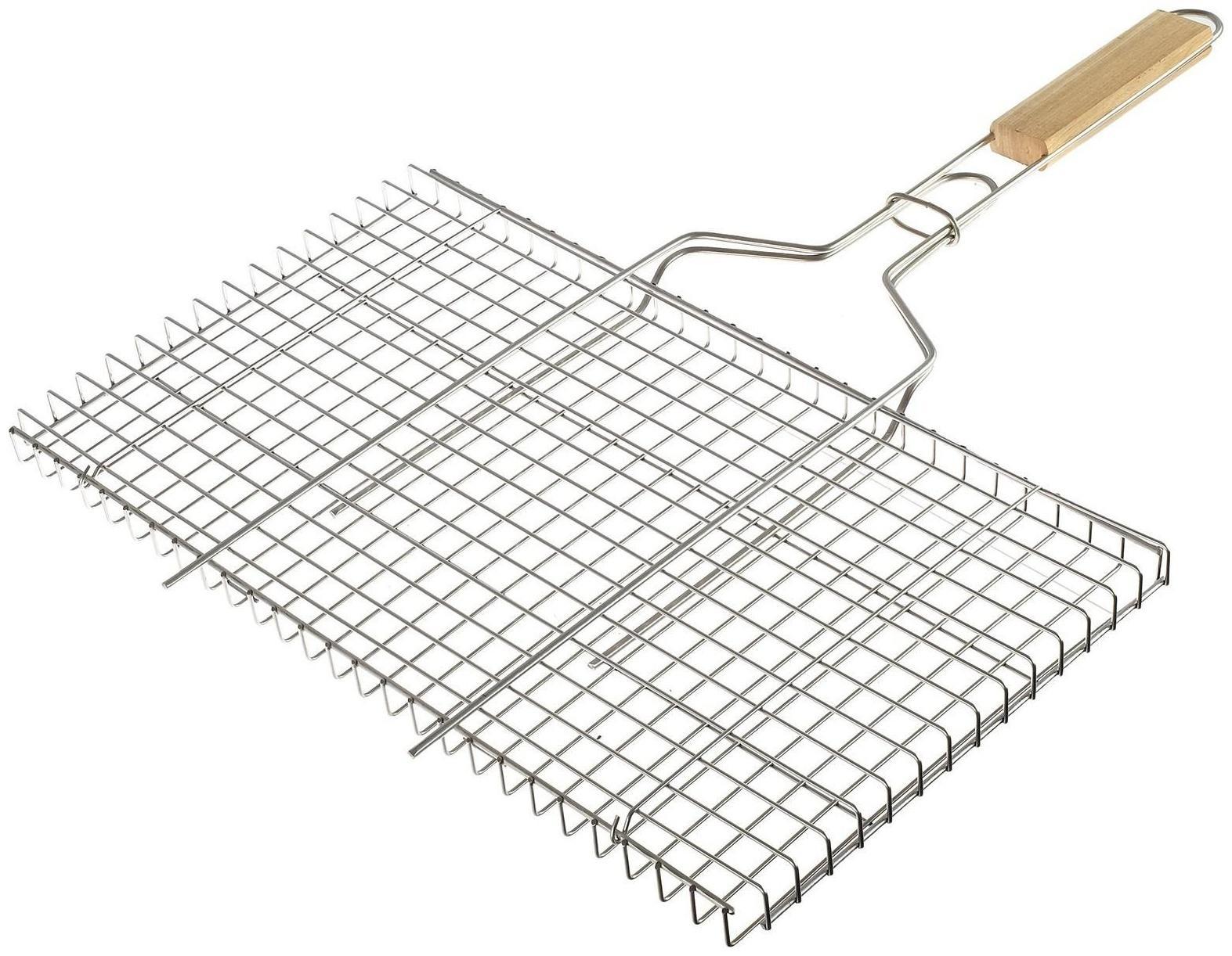Решётка-гриль универсальная Maclay, хромированная сталь, размер 45 × 26 × 2 см