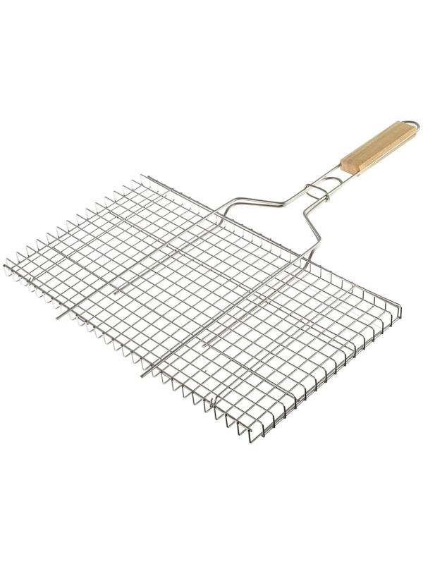 Решётка-гриль универсальная Maclay, хромированная сталь, размер 45 × 26 × 2 см