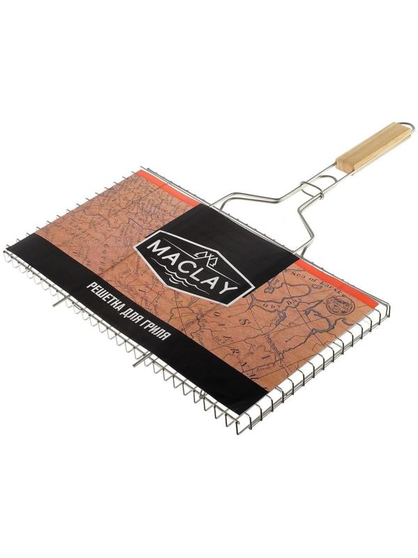 Решётка-гриль универсальная Maclay, хромированная сталь, размер 45 × 26 × 2 см