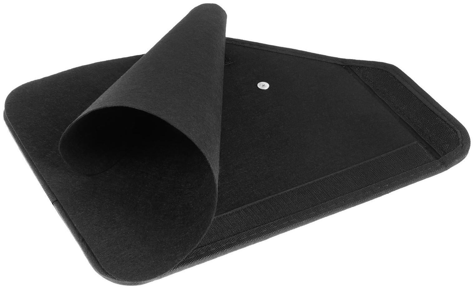 Саквояж в багажник автомобильный, 68 х 32 х 30 см, экокожа, с красной строчкой