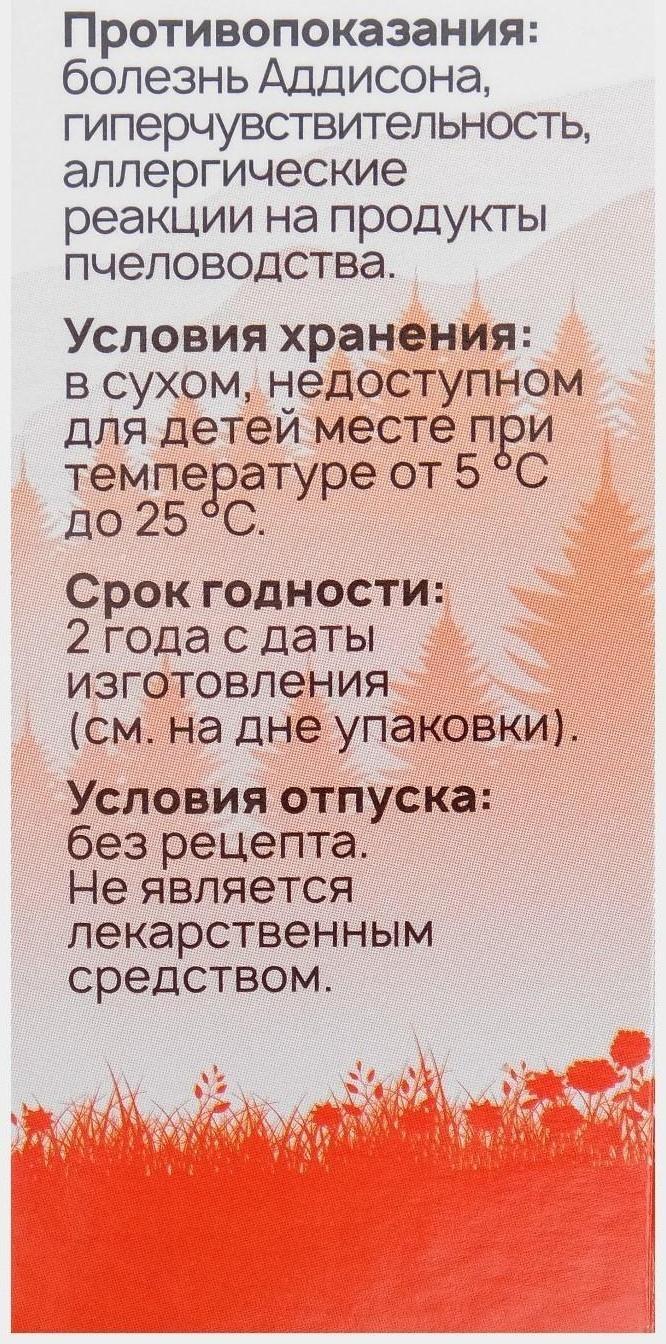 Трутневое молочко + витамин С, прополис, имбирь 30 таблеток по 500 мг