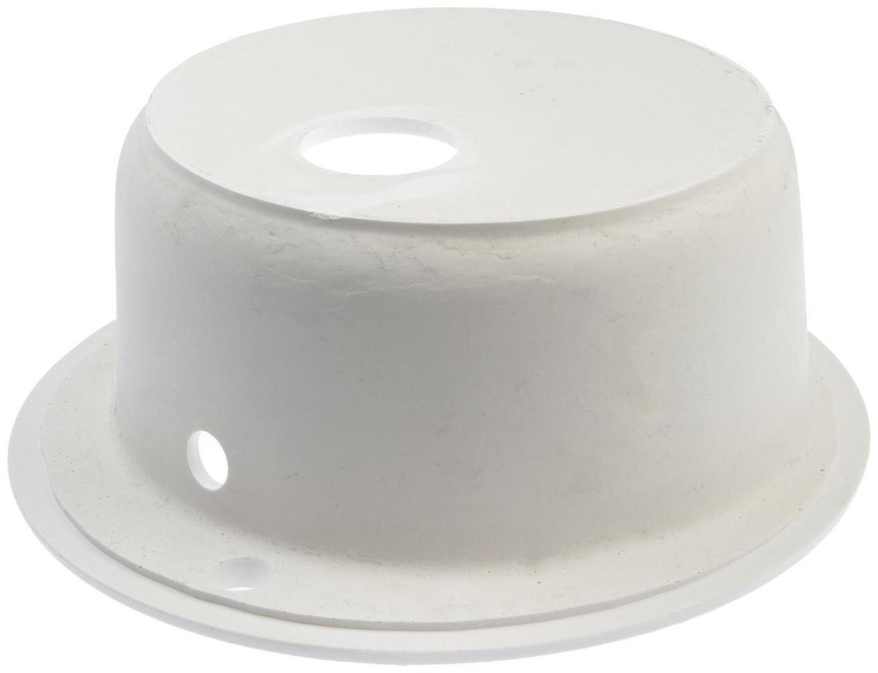 Мойка кухонная из камня ZETT lab. 5/Q7, d=495 мм, матовая, цвет хлопок