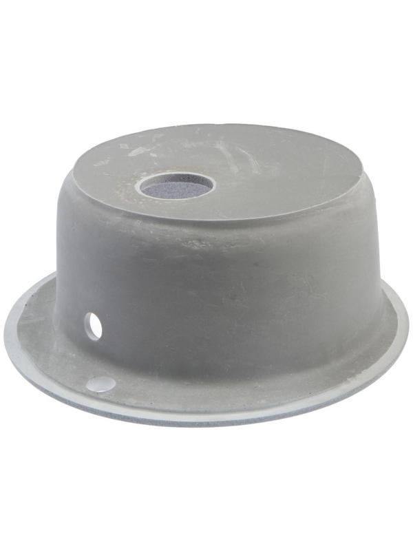 Мойка кухонная из камня ZETT lab. 5/Q8, d=495 мм, матовая, темно-серая