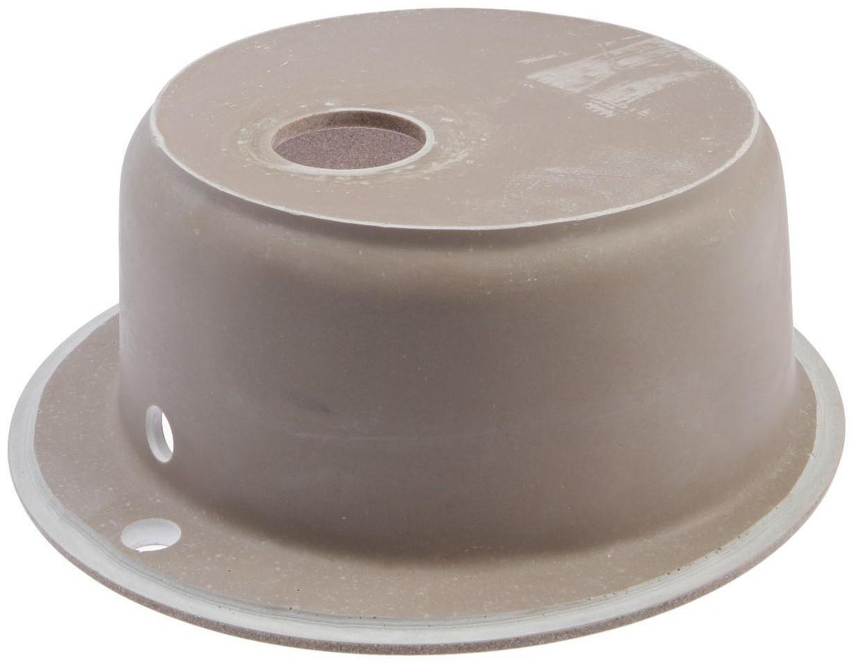 Мойка кухонная из камня ZETT lab. 5/Q9, d=495 мм, матовая, терракотовая