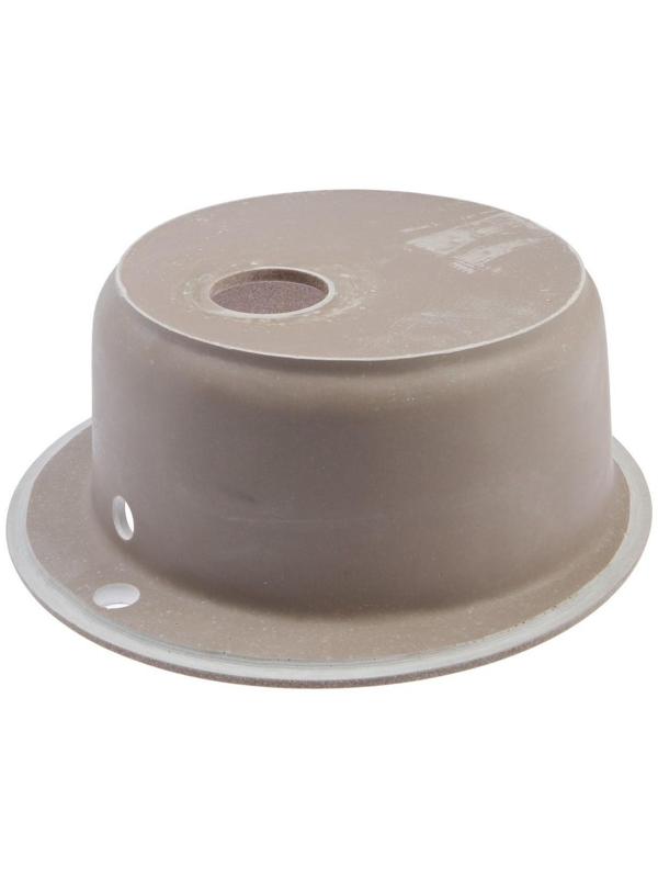 Мойка кухонная из камня ZETT lab. 5/Q9, d=495 мм, матовая, терракотовая