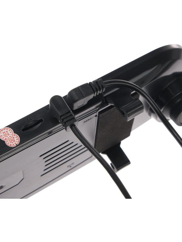 Видеорегистратор Cartage, 2 камеры, HD 1080P, размер 30×8 см, TFT 5.0, обзор 140°