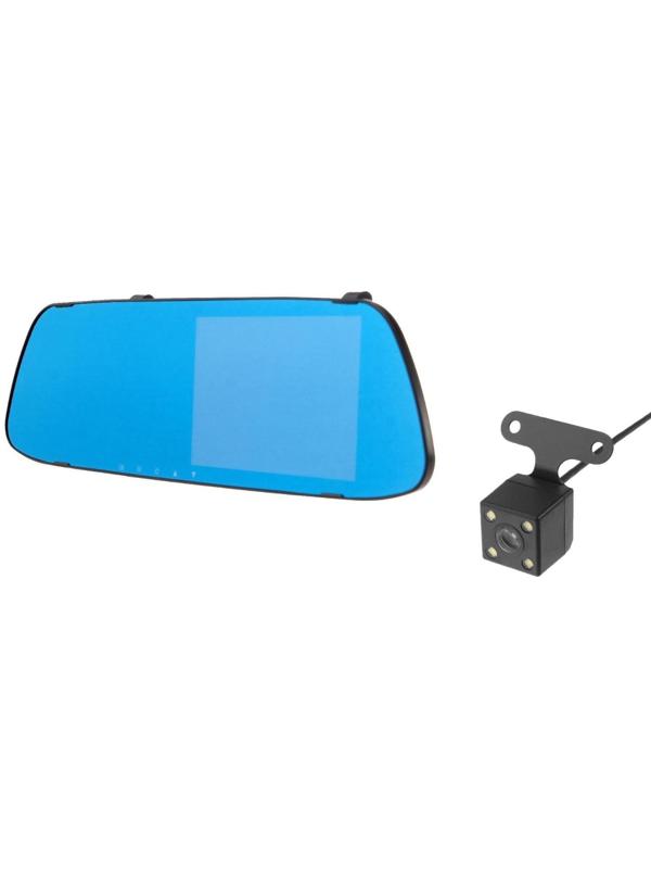 Видеорегистратор Cartage, 2 камеры, HD 1080P, размер 30×8 см, TFT 5.0, обзор 140°