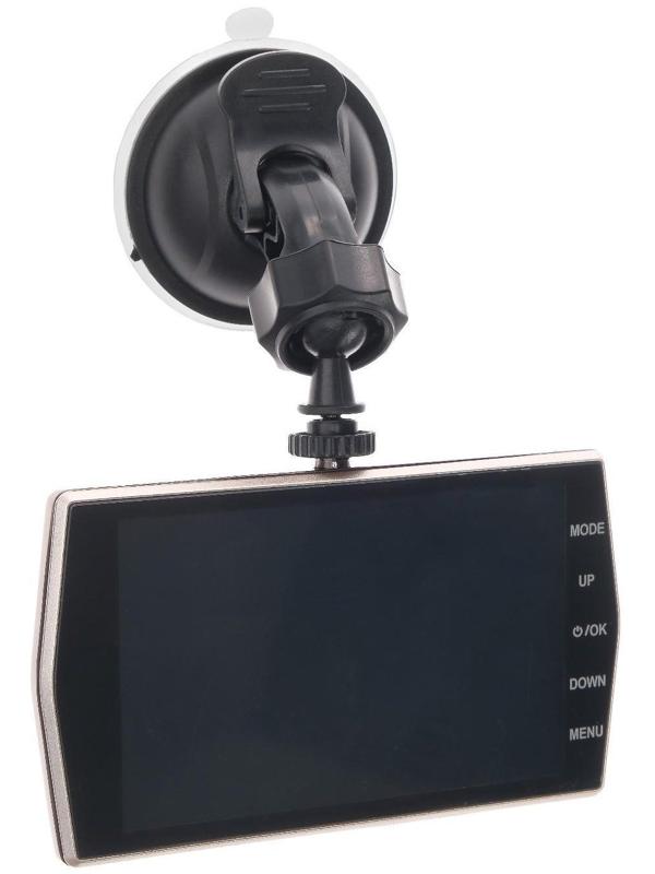 Видеорегистратор 2 камеры, HD 1080P, IPS 4.0 WDR, обзор 170°