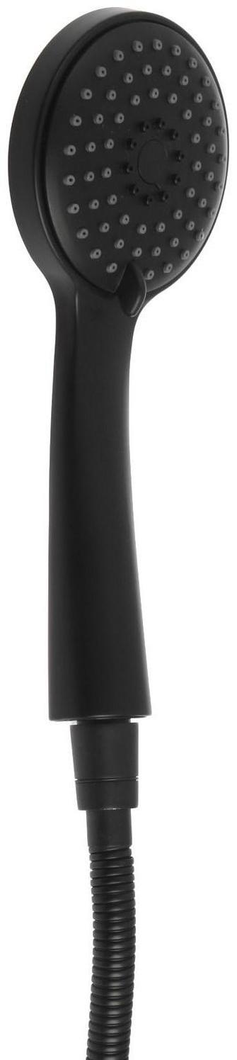 Смеситель для ванны Accoona A63122F, однорычажный, короткий излив, черный