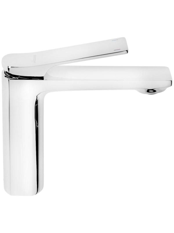 Смеситель для раковины Accoona A90122, однорычажный, латунь, с гайкой, хром