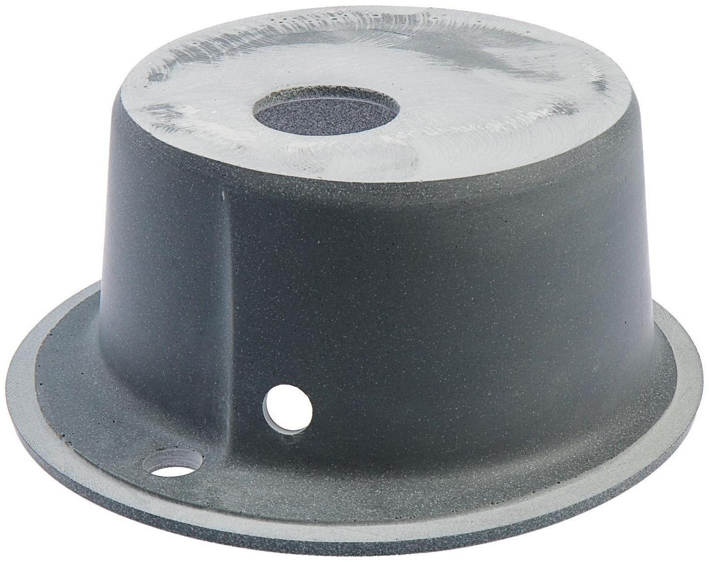 Мойка кухонная из камня GRANMILL 19, d=440 мм, глубина 18 см, темно-серая