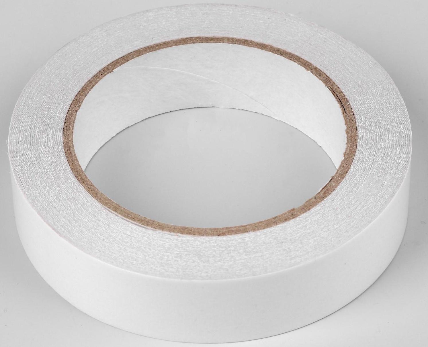 Лента клеевая, двусторонняя, 25 мм, 25 м