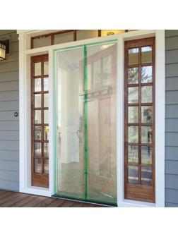 Сетка антимоскитная на магнитах для защиты от насекомых «Мельница», 100×210 см