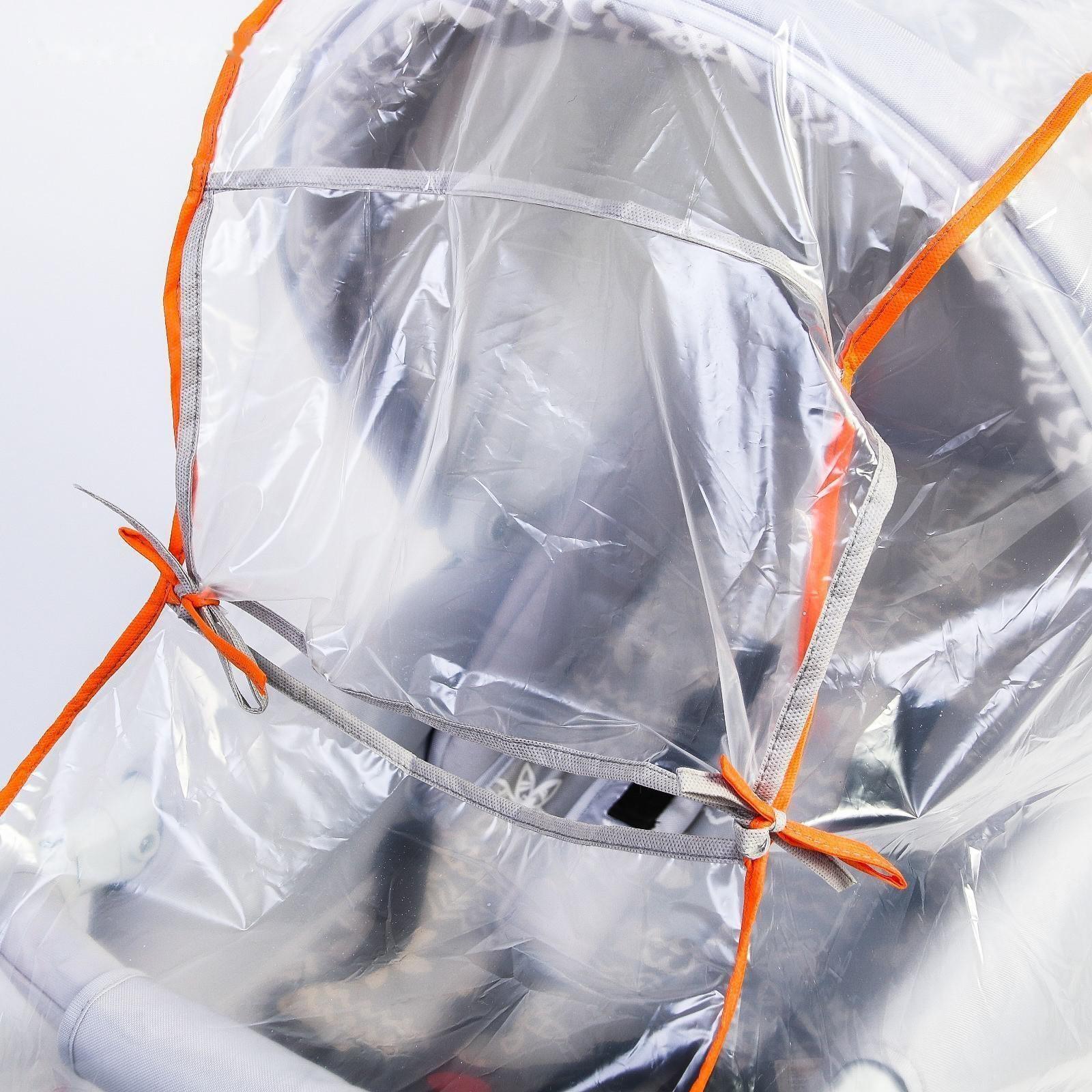 Дождевик на коляску люльку, ПВД кристалл