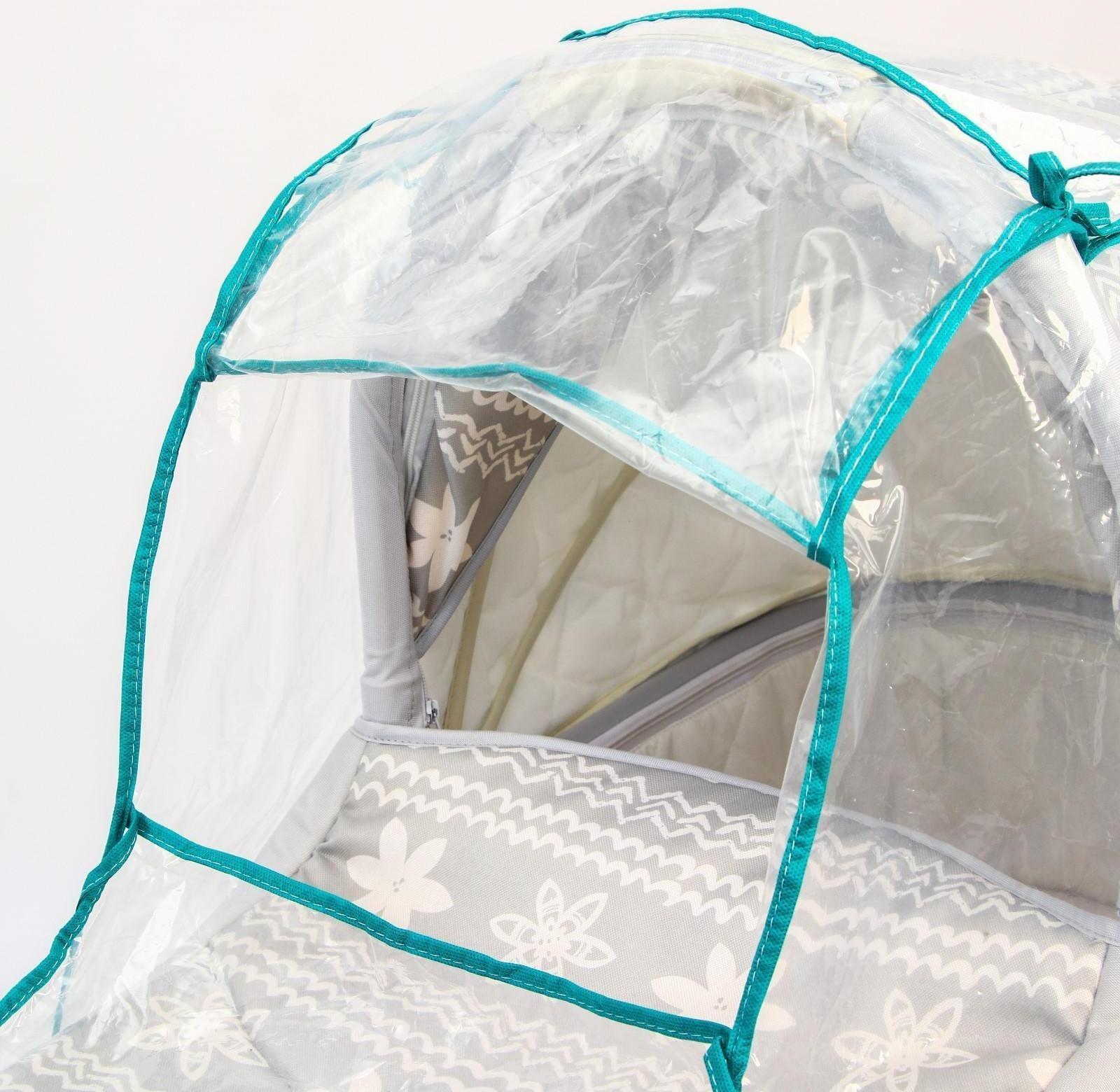 Дождевик на коляску люльку, ПВД кристалл