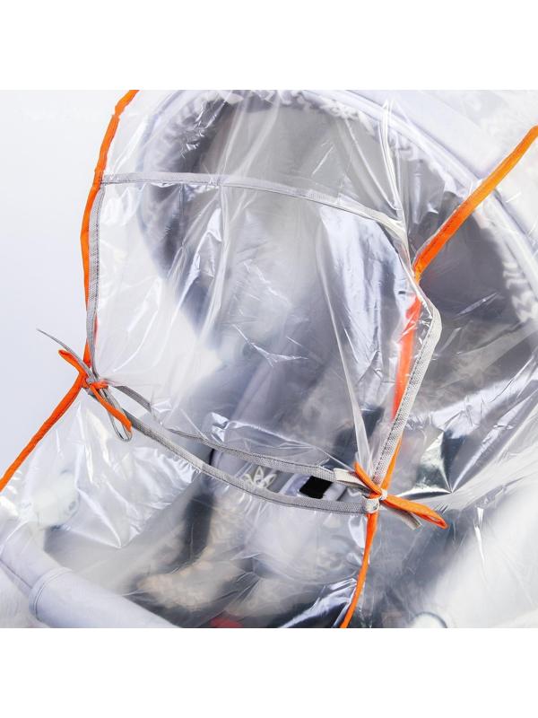 Дождевик на коляску люльку, ПВД кристалл