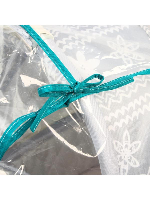 Дождевик на коляску люльку, ПВД кристалл