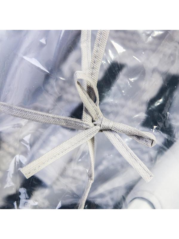 Дождевик на коляску люльку, ПВД кристалл