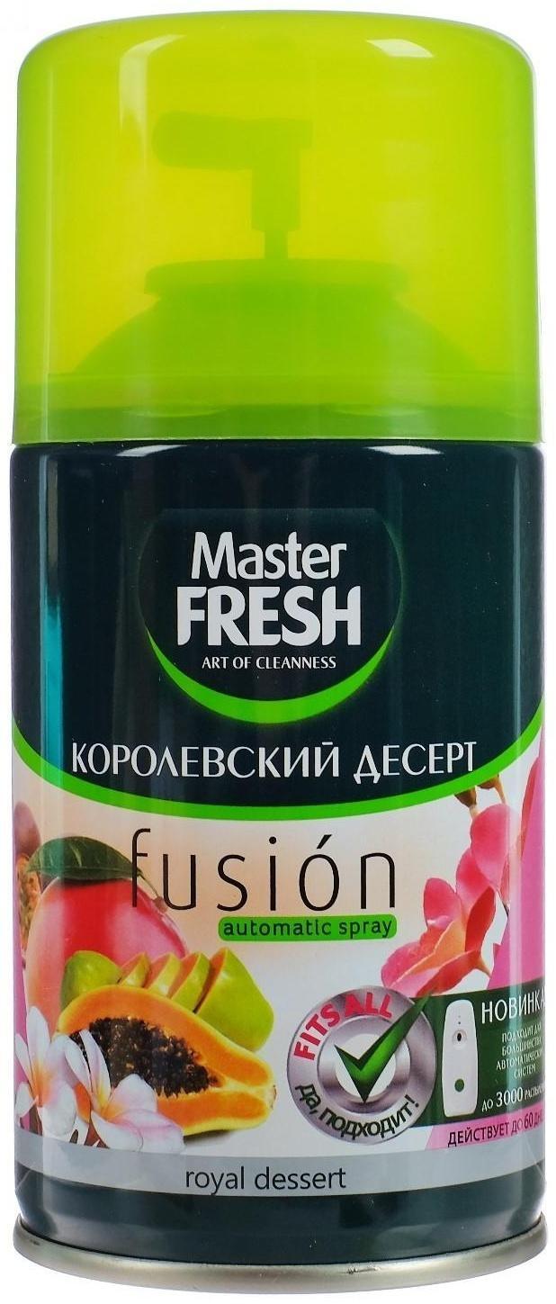 Освежитель воздуха MFRAF-TO, Королевский десерт, сменный баллон, для авт спрея, 250 мл