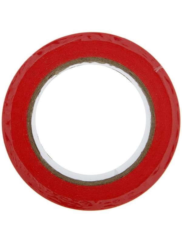 Лента разметочная ТУНДРА, клейкая, красная, 150 мкм, 48 мм х 33 м