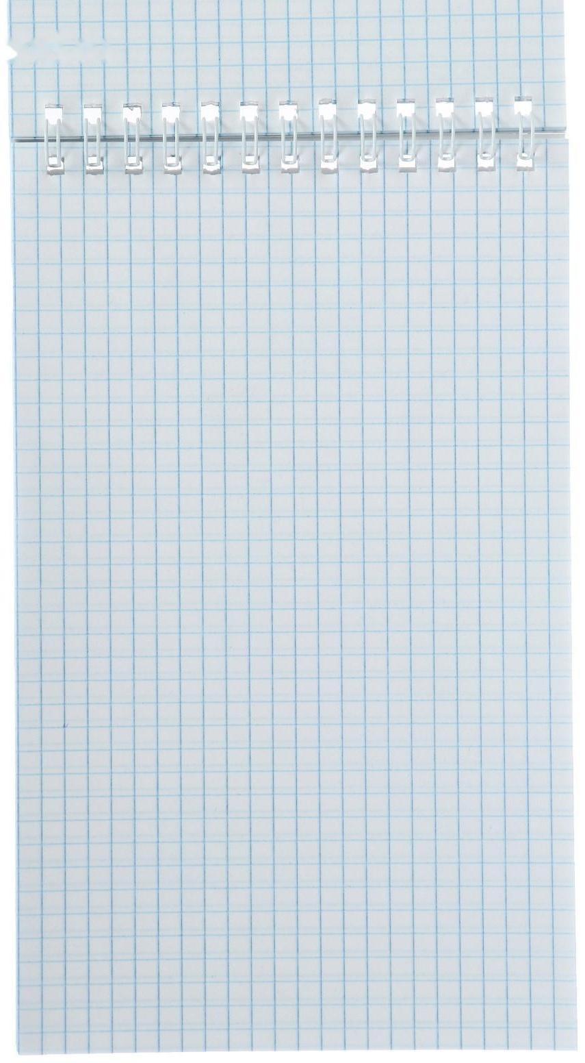 Блокнот А5, 40 листов на гребне 