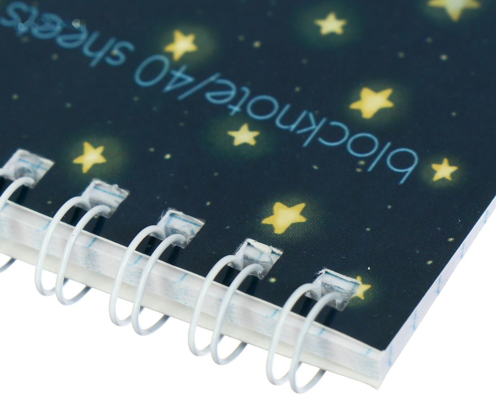 Блокнот А6, 40 листов на гребне 