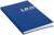 Книга учета А4, 160 листов в клетку, бумвинил, синяя