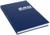 Книга учета А4, 240 листов в линейку, бумвинил, синяя