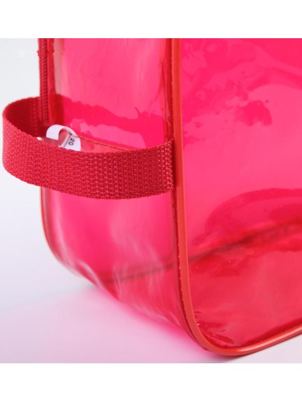 Набор сумок в роддом, 3 шт., цветной ПВХ, цвет красный