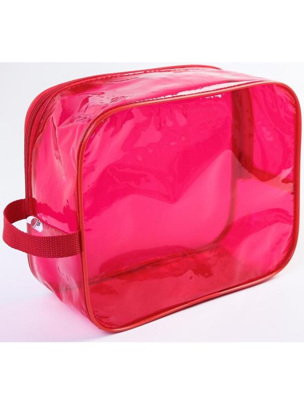 Набор сумок в роддом, 3 шт., цветной ПВХ, цвет красный