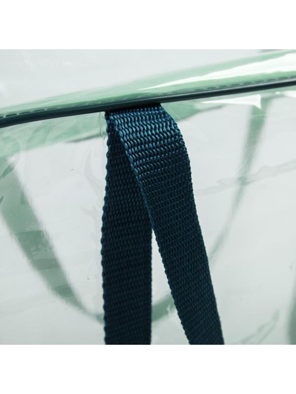 Сумка в роддом 30х50х25, цветной ПВХ, цвет зеленый МИКС