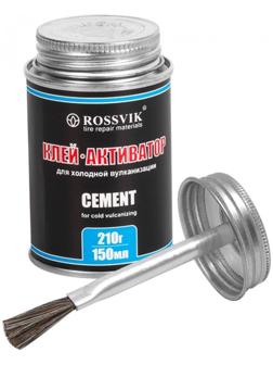 Клей-активатор ROSSVIK, 210 гр, 150 мл. с кисточкой