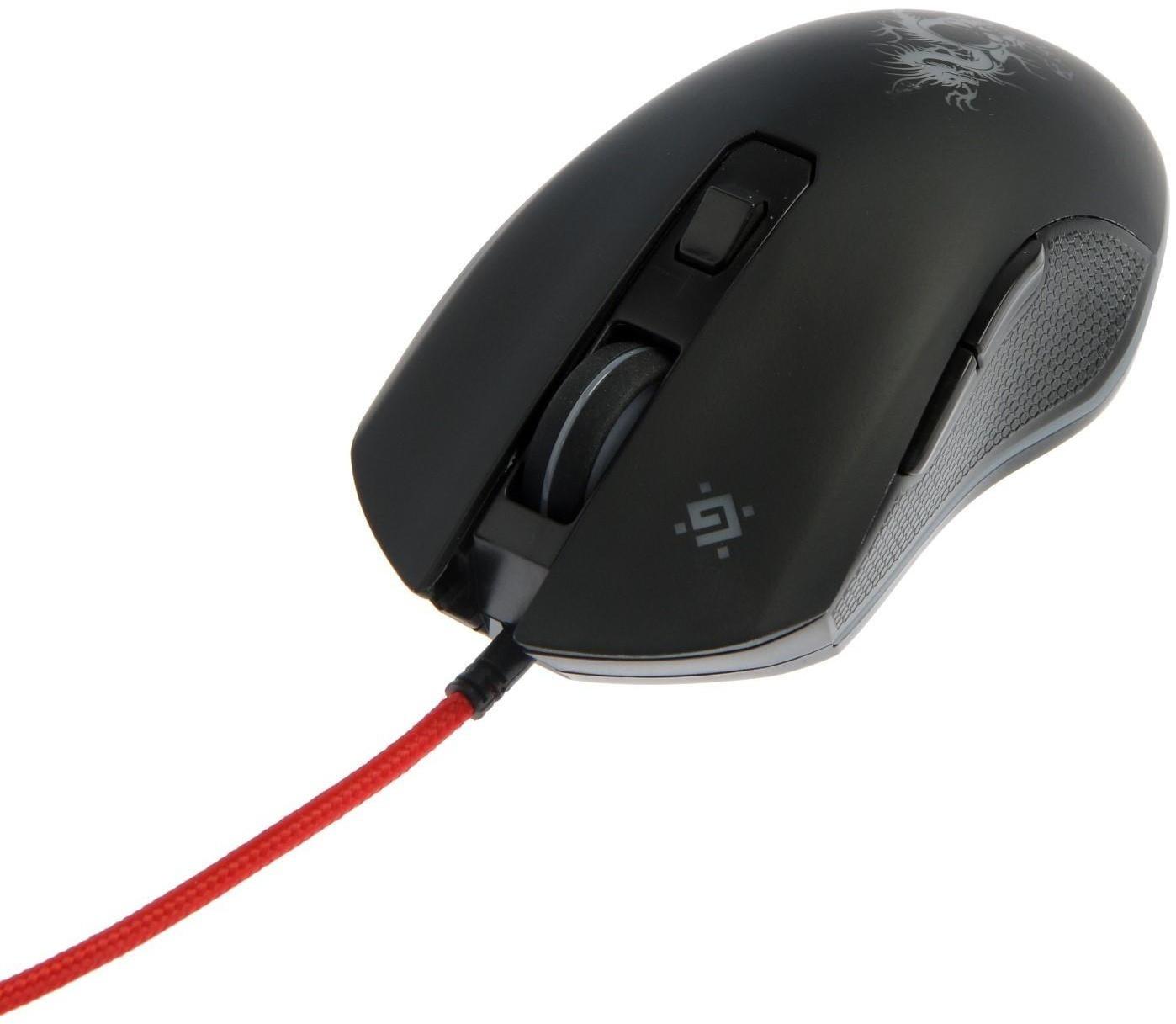 Игровой набор Defender Devourer MHP-006, мышь+гарнитура+ковер, проводной, 3200 dpi