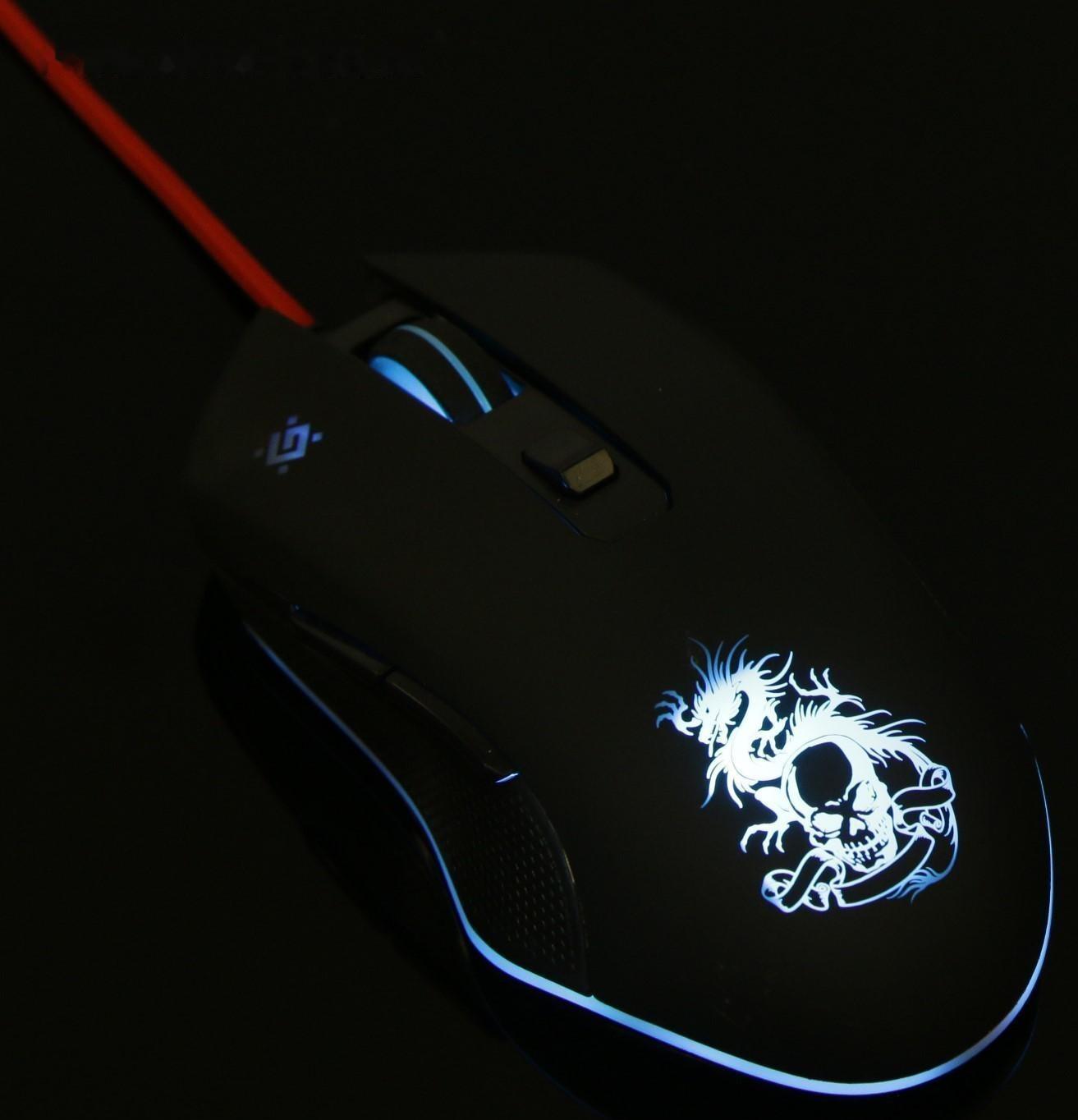 Игровой набор Defender Devourer MHP-006, мышь+гарнитура+ковер, проводной, 3200 dpi