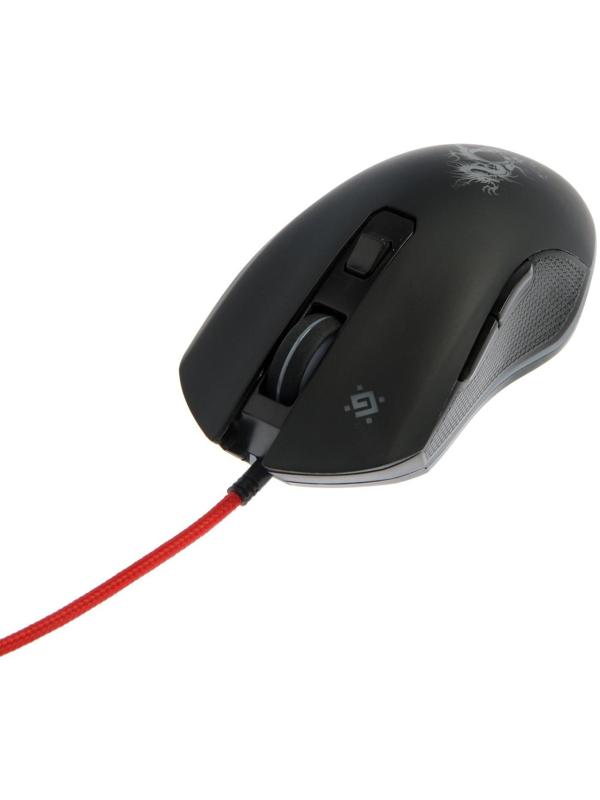 Игровой набор Defender Devourer MHP-006, мышь+гарнитура+ковер, проводной, 3200 dpi