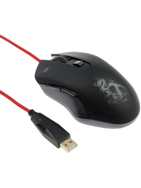 Игровой набор Defender Devourer MHP-006, мышь+гарнитура+ковер, проводной, 3200 dpi