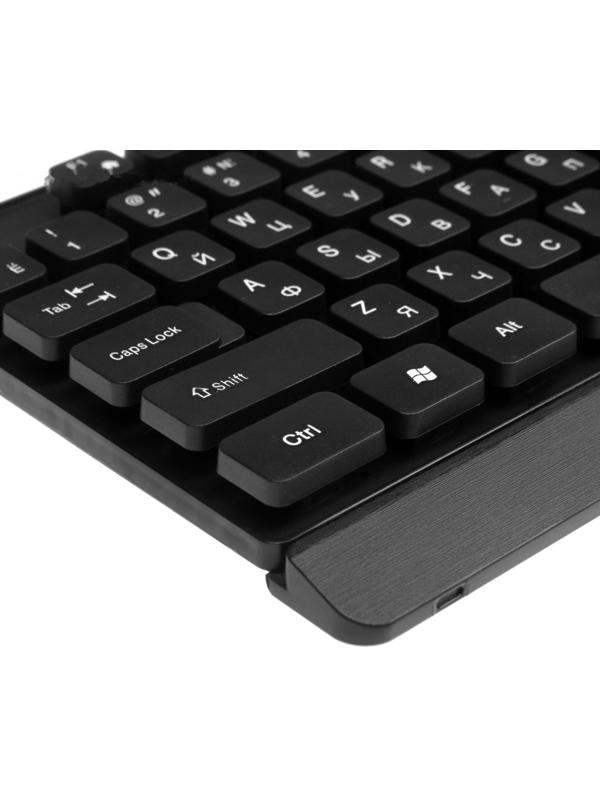 Комплект клавиатура и мышь Defender York C-777 RU, проводной, мембранный, 1000 dpi, чёрный