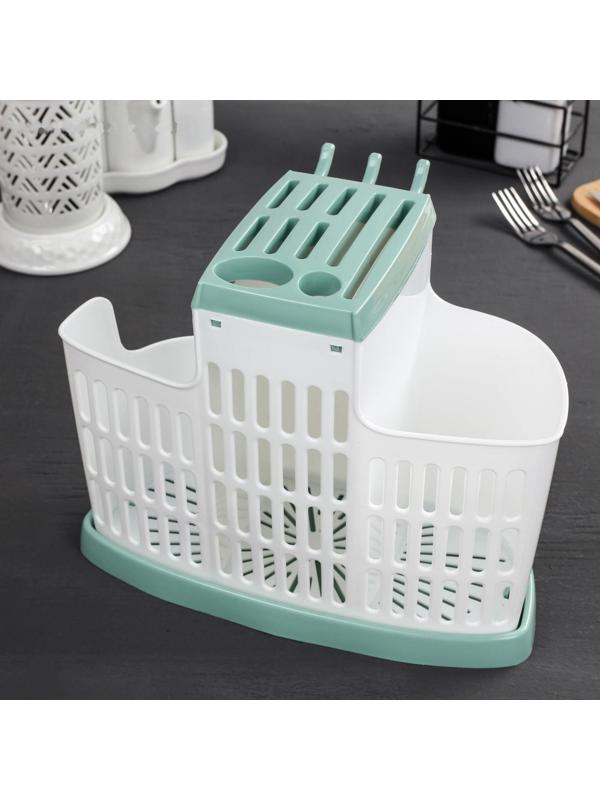 Органайзер для кухни, цвет фисташковый