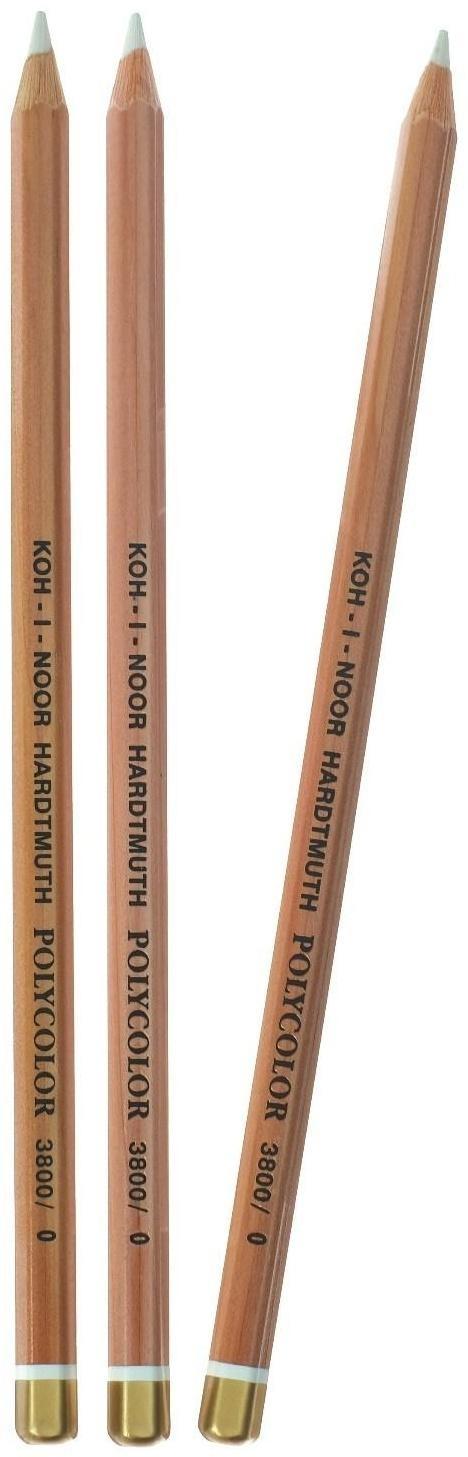 Набор 3 штуки карандаш-блендер Koh-I-Noor Polycolor 3800 (2364417)