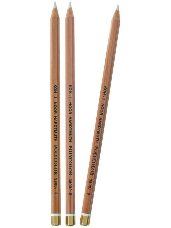 Набор 3 штуки карандаш-блендер Koh-I-Noor Polycolor 3800 (2364417)