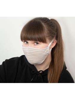 Маска однослойная хлопковая, цвет МИКС