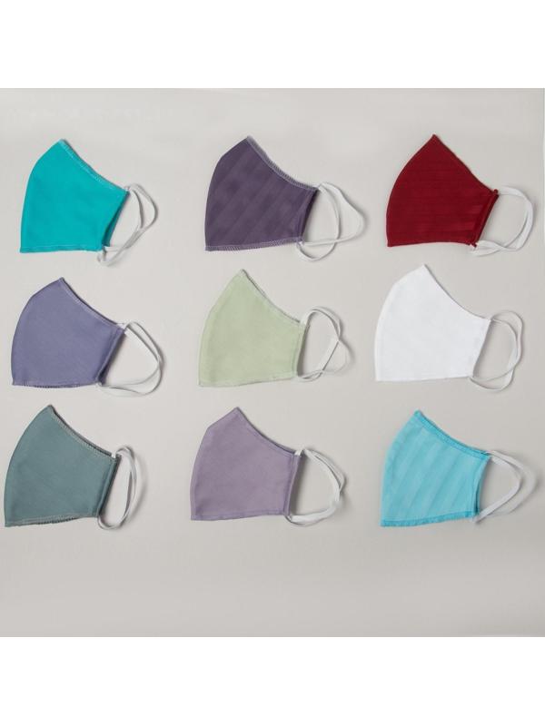 Маска однослойная хлопковая, цвет МИКС