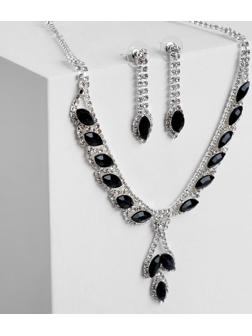 Набор 2 предмета: серьги, колье 